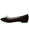 Repetto Women's Cendrillon, Black Suede, 38.5 (US 8) M