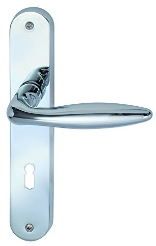 Preisvergleich Produktbild Alpertec 32972403 Alison-LS Messing Chrom für Zimmertüren Drückergarnitur Türdrücker Türbeschläge Neu