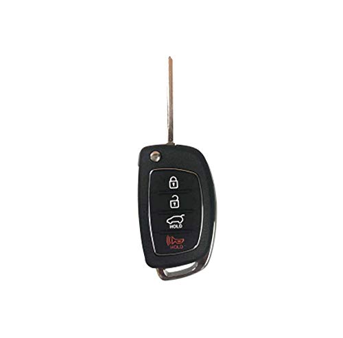 BexKeyless New Replacement Remote Car Key Fob fits TQ8-RKE-4F31 433MHZ 2015-2019 Hyundai Santa Fe (HIGH SERCURITY Blade)