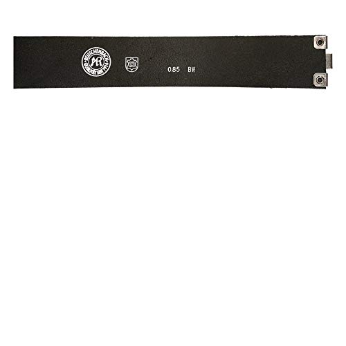 Reuschenbach® Lederkoppel schwarz 45 mm - Rindleder (Länge 90 cm/Bundweite 80 cm)