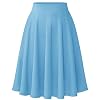 WedTrend Basic Solid veelzijdige rekbare mini klok voor dames en meisjes