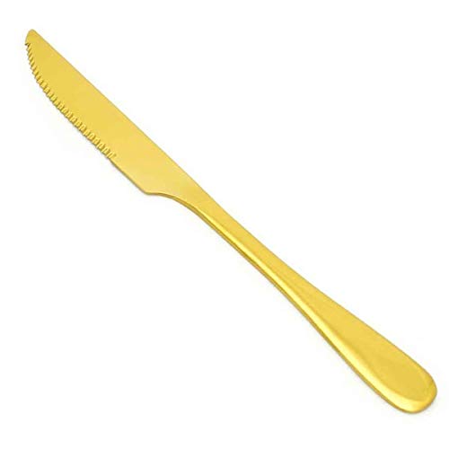 Jogo de Talheres de Inox Dourado