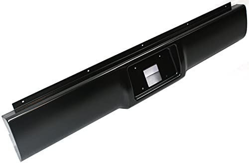 Evan Fischer Rear Roll Pan Compatible With 1988-1998 Gmc C1500, K1500, C2500 And C3500 Steel, Primed, With License Plate Provision, With Light Holes And Mounting Bracket(S) #TOP2