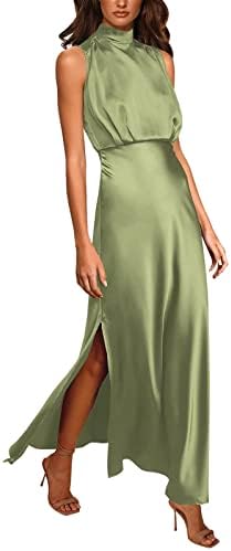 Paradi Maxi-jurk met diepe V-hals in olijfgroen online kopen | P&C