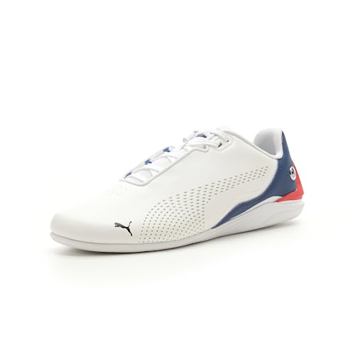 PUMA BMW Motorsport Drift Cat Decima Baskets pour Homme, White-Pro Blue, 41 EU, Puma White Pro Blue, 41 EU