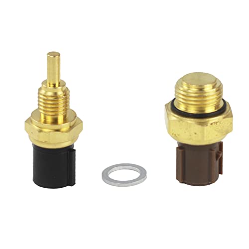 Adorish 37760-P00-003 Coolant Temperature Sensor And Cooling Fan Switch Set Replacement thumb #6