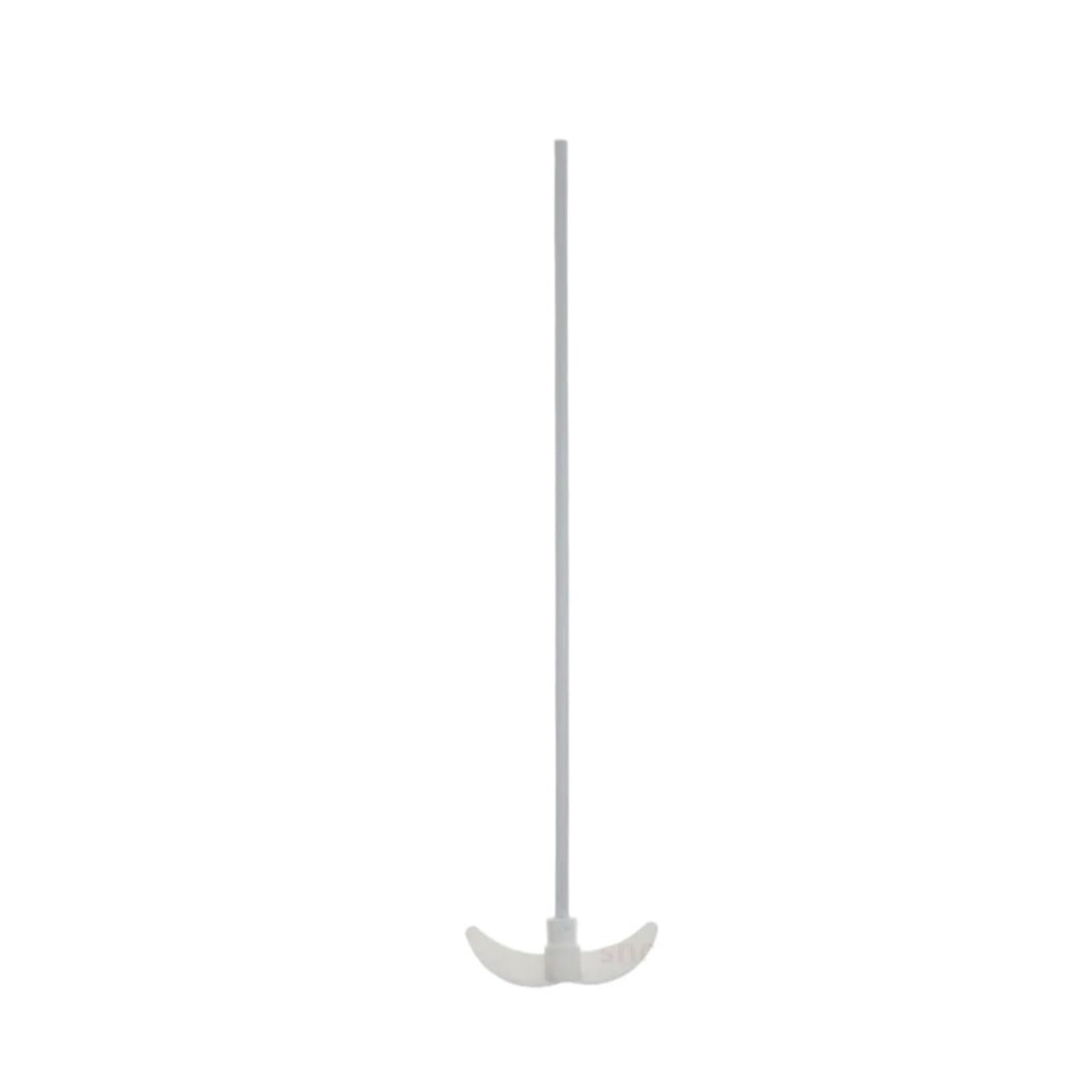 Agitador de paletas agitadoras de PTFE de laboratorio | Barra mezcladora tipo placa transversal F4 de 8 mm de diámetro(125mm-10mm-300mm)