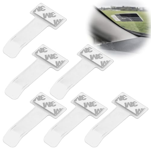 LJFEA Clear Frame Parking Ticket Holder