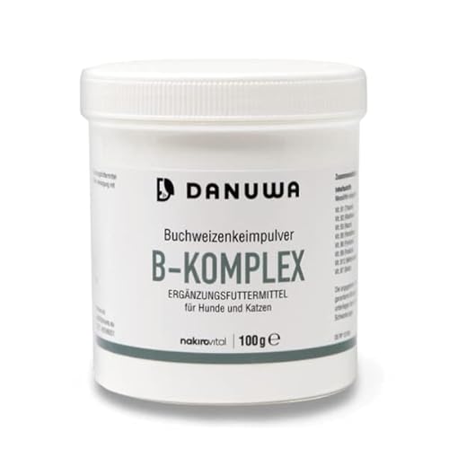 Danuwa B-Komplex aus Buchweizenkeimen 100g für Hunde u. Katzen Cover