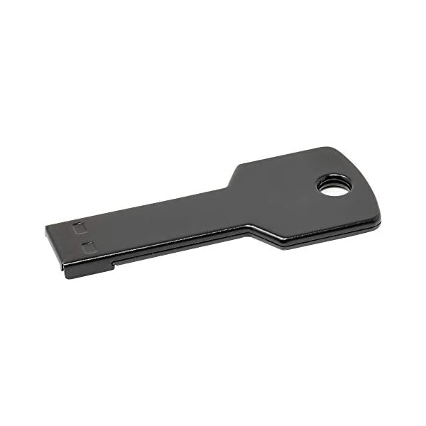 Packung mit 250 schwarzen USB-Stick mit Ihrem Logo oder Text personalisiert