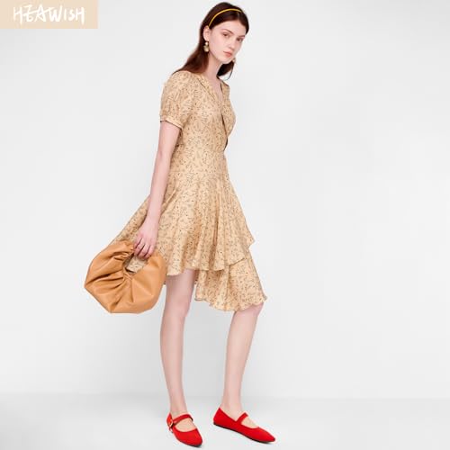 Image of Women's Ballet Flat Mary Jane Flats Slip on Laides Dress Flats with Strap | Mary Janes Flats, Breathable knit, Adjustable buckle strap, Pointed toe, Soft & lightweight, Perfect for office & daily wear
