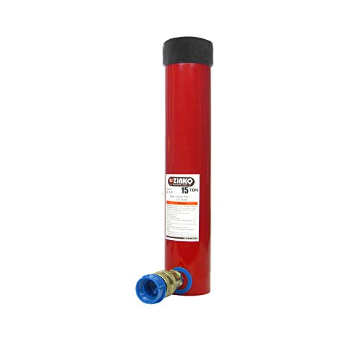 ZINKO 15 Ton 10 inch Stroke Heavy Duty Hydraulic Cylinder Model: ZR-1510