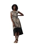 Joseph Ribkoff Robe 251107, noire, beige, noir, beige, 40
