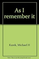 As I remember it 0916505006 Book Cover