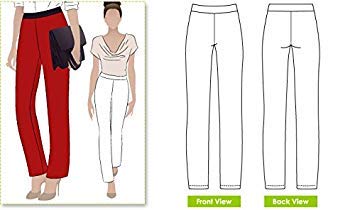 Style Arc Sewing Pattern - Barb's Stretch Pant (Sizes 18-30)