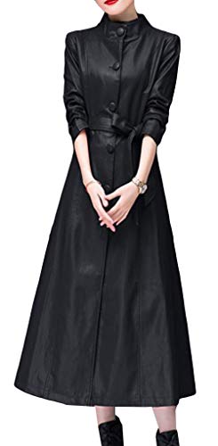 ロング レザーコート レディースジャケット・アウター | 通販・人気 