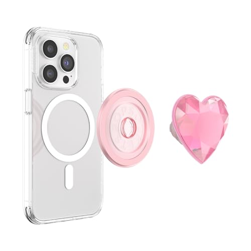 Image of PopSockets Phone Grip Compatible with MagSafe, Phone Holder, Wireless Charging Compatible - Dicro