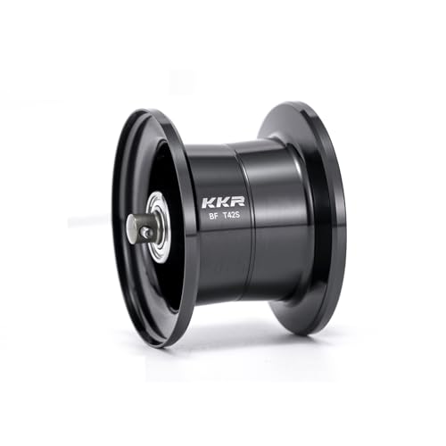 KKR T42S ベイトリール スプール カスタムスプール 25 ALPHAS(アルファス) BF TW対応 (ブラック)