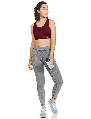 Image of Longies Women's Polyester, Spandex Padded Wire Free Sports Bra