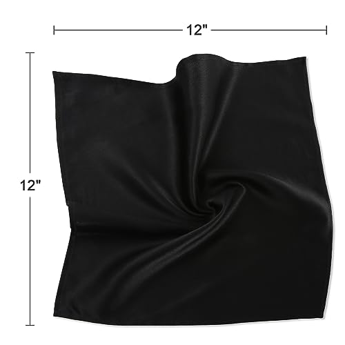 Image of DAISYSILK Pocket Squares for Men, 100% Mulberry Silk Pocket Square, Luxury Men's Pocket Square for Suits & Tuxedos