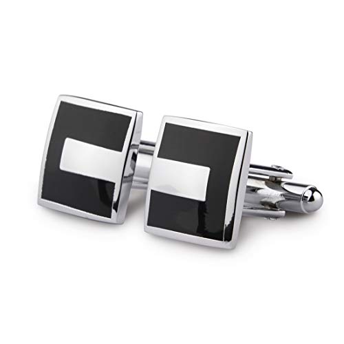 Kovove The Embellished Black Cufflinks for Men
