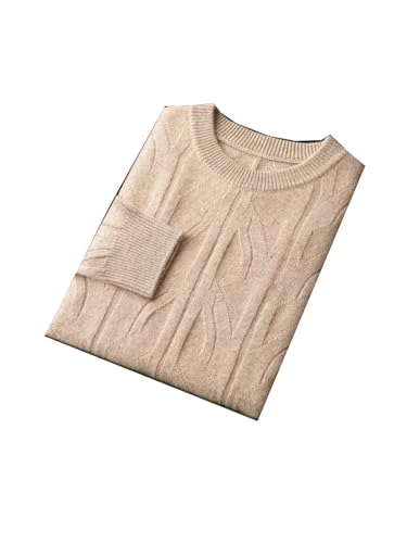 Men O-Neck Sweaters High Stretch Knitted Cashmere Soft Warm Pullovers Winter Office Male Loose Casual Tops