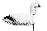 DEADLY DECOYS Sentry Snow Goose Decoys Stainless Steel Stake- Pack of 12