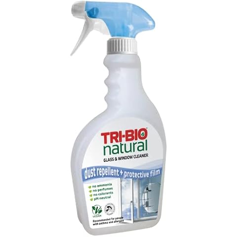TRI-BIO Eco Glass and Window Cleaner Spray 500ml Interior and Exterior Use Cover