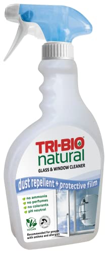 TRI-BIO Eco Glass and Window Cleaner Spray 500ml Interior and Exterior Use