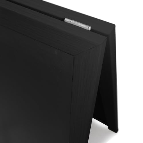 Cavalete de Calçada Duplo Soft Preto STALO, 80x60x35