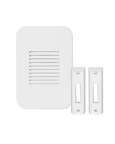 PrimeChime Plus 2 Mini- Video Compatible Doorbell Chime Kit (PRMC1120WH)