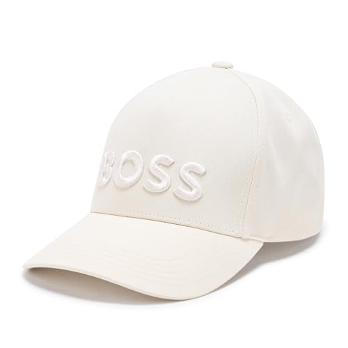 BOSS Big Logo Twill Cap Almond Milk PCE.