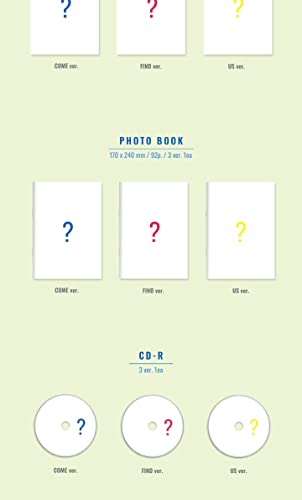 Dreamus Cravity New Wave 4Th Mini Album Dust Jacket+Folding Poster On Pack+Photobook+Photocard+Unit Photocard+Wave Card+Sticker+Tracking (Set(Come+Find+Us)) #TOP2