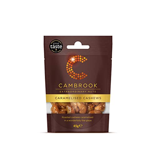 Cambrook - Caramelised Cashews, 45g Bag