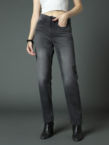 Image of HIGH Star Women's Regular Fit Mid Rise Jeans