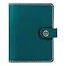Filofax The Original Organizer, Pocket Size, Dark Aqua - Leather, Six Rings, Week-to-View Calendar Diary, Multilingual, 2025 (C026083-25)