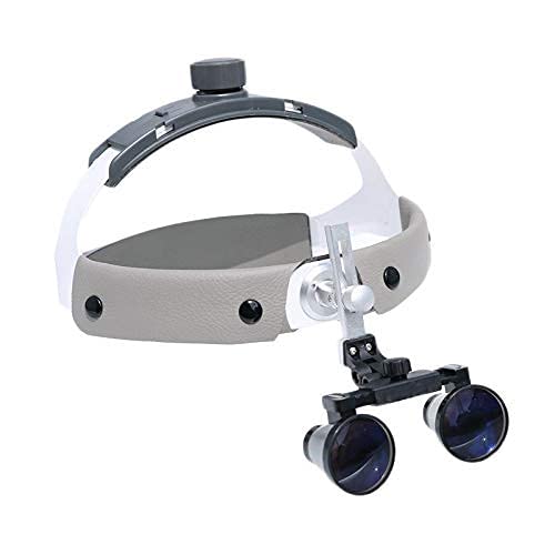 asdchZen Dental Loupes Magnifier Loupes Dental Surgical Binoculars 2.5 And 3.5 X 420Mm Optical Glass Magnifier 3.5X