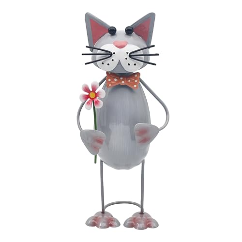 Lesser & Pavey Bright Eyes Cat By Bright Eyes Home Decor Figurines & Ornaments For Home & Office | Decorative Accessories Statues For Indoor & Outdoor | Lovely Gifts for Women & Men