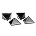 Karelian Heritage Regular Shungite Pyramid Set for EMF Protection, 4 Pieces at The Price of 3, S042