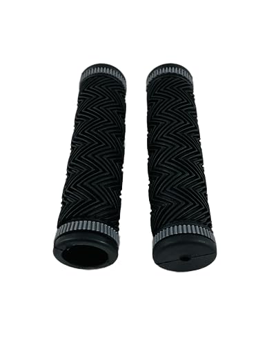 Image of ShreNik Bicycle Handlebar Grip Set Soft Rubber Non Toxic Anti-Slip Standard Size Colored Cycle Handle Grip Length 12.5 cm