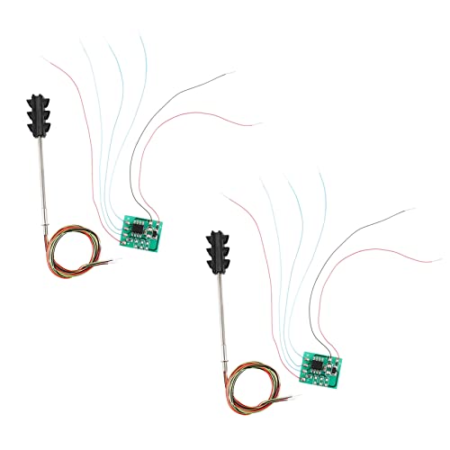 CENMEN 2X 3 Señales de Semáforo en Color Escala Ho Oo Modelo 6Led para DIY Tabla Cruce Calle Construcción Ferrocarril