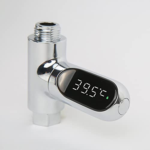 LED Digital Shower Thermometer Water Shower, Realtime Monitor, Smart, Baby Bath Water Temperature Measuring for Bathroom