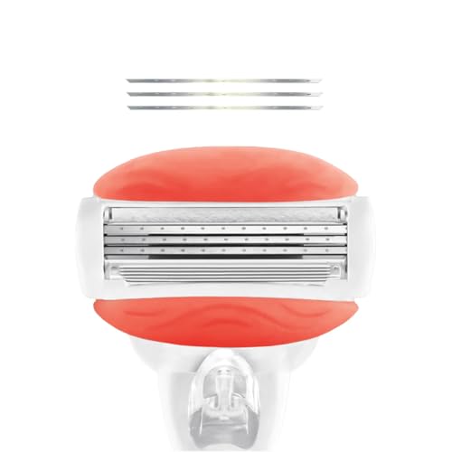 Vennus Comfort Glide Sunny Citrus Women's Razor, Pivoting Head, Gel Bar, No Shave Cream Required, 3 Bladed for Smooth Shave, 1 Handle + 12 Blade Refills - Image 4