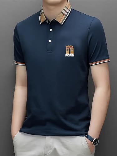 Image of Lymio Polo T Shirt for Men || T Shirt for Man || Collar T Shirt Style Men (Packs Also Available) (Polo-93-96)