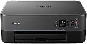 Canon Pixma TS5350a Impresora Multifunción 3 en 1, Sistema de Inyección de Tinta, Impresión, Escaneo y Copia, WiFi, Impresión a Doble Cara, Cartuchos Fine, Bandeja Posterior, Negro