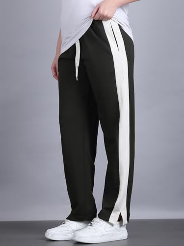 Image of Mack Jonney Colorblock| Relaxed Fit | Cotton Trackpant for Women-M53