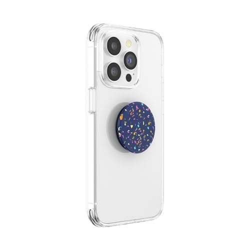 Image of PopSockets Adhesive Phone Grip, Holder, Phone Stand, Navy Blue - Circus Regrind French Navy