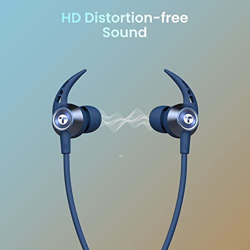 Image of Toreto Alpha Lite (TOR 230) in Ear Bluetooth Neckband with Dedicated Gaming Ultra-Low Latency Mode | Type C Fast Charge | 30 Hours Playtime | Clear Sound | Water & Dust Resistant (Blue)