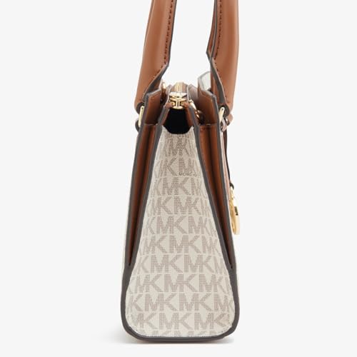 Image of Michael Kors Sheila Non-Leather Vegan Satchel