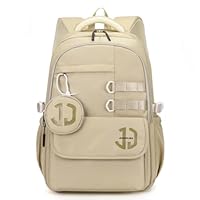 Mochila Cutblajat Impermeável, 49x35x23cm, para Notebook 15.6 Polegadas, Unissex, Nylon (Cáqui)